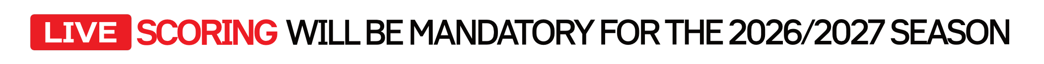 Live Scoring or eScoring will be mandatory in the YBL for the 2026/2027 season for all competitions - with paper scoresheets being phased out.This means that when Live Scoring is used, there is no need to submit a photo of the scoresheet or upload any stats for the game. Once an eScored game has been closed and synced with the internet, the result is automatically uploaded for you.